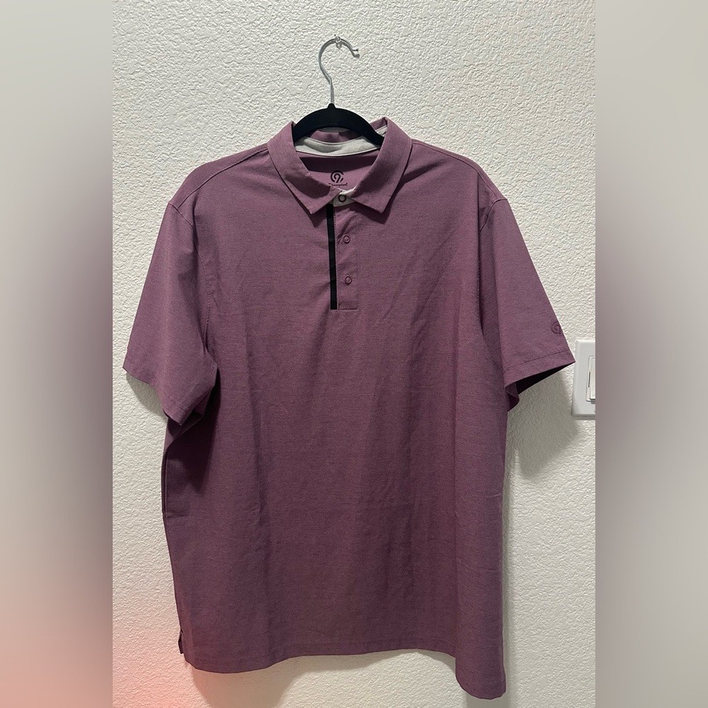 Champion XL polo shirt purple